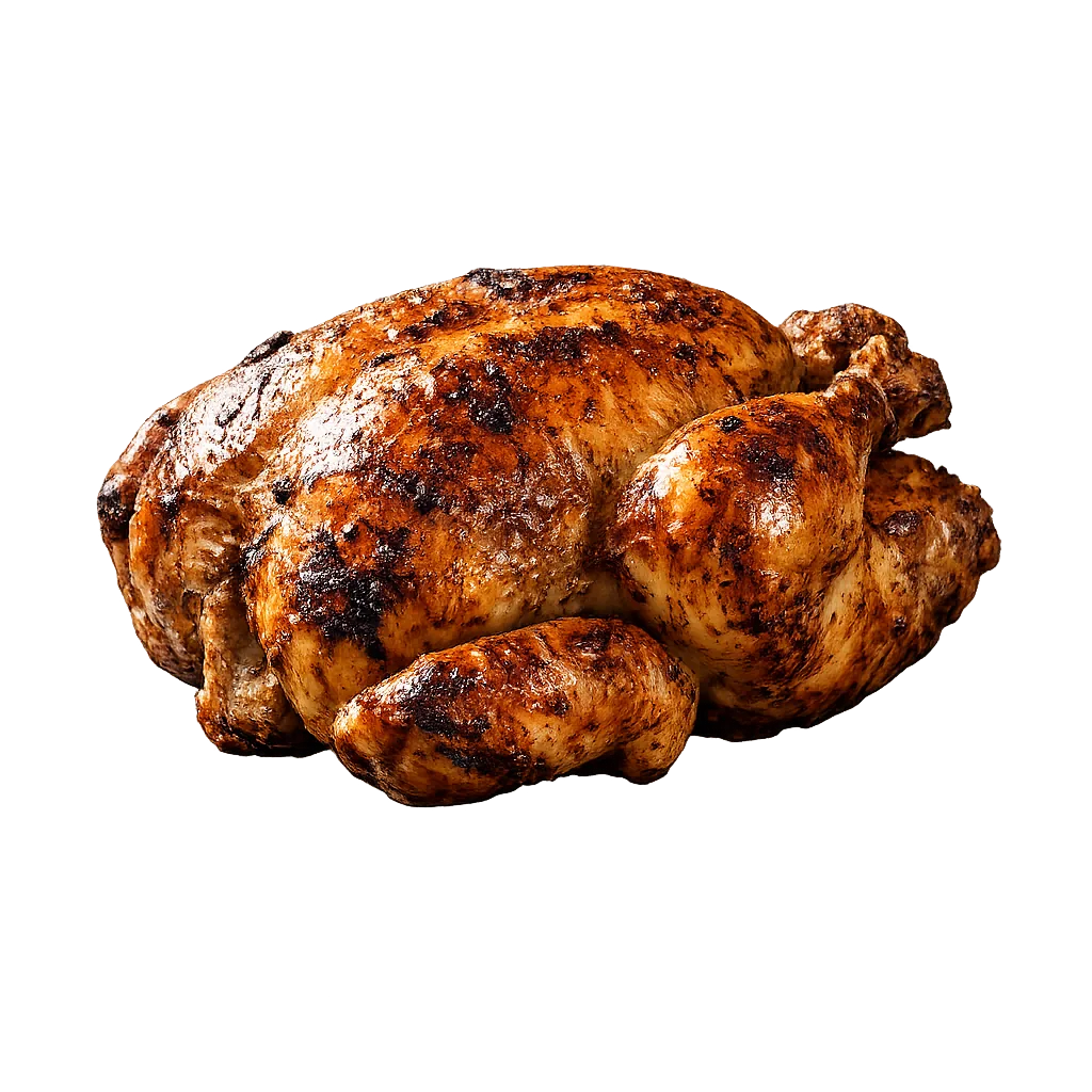 Poulet entier rôti Chiky's